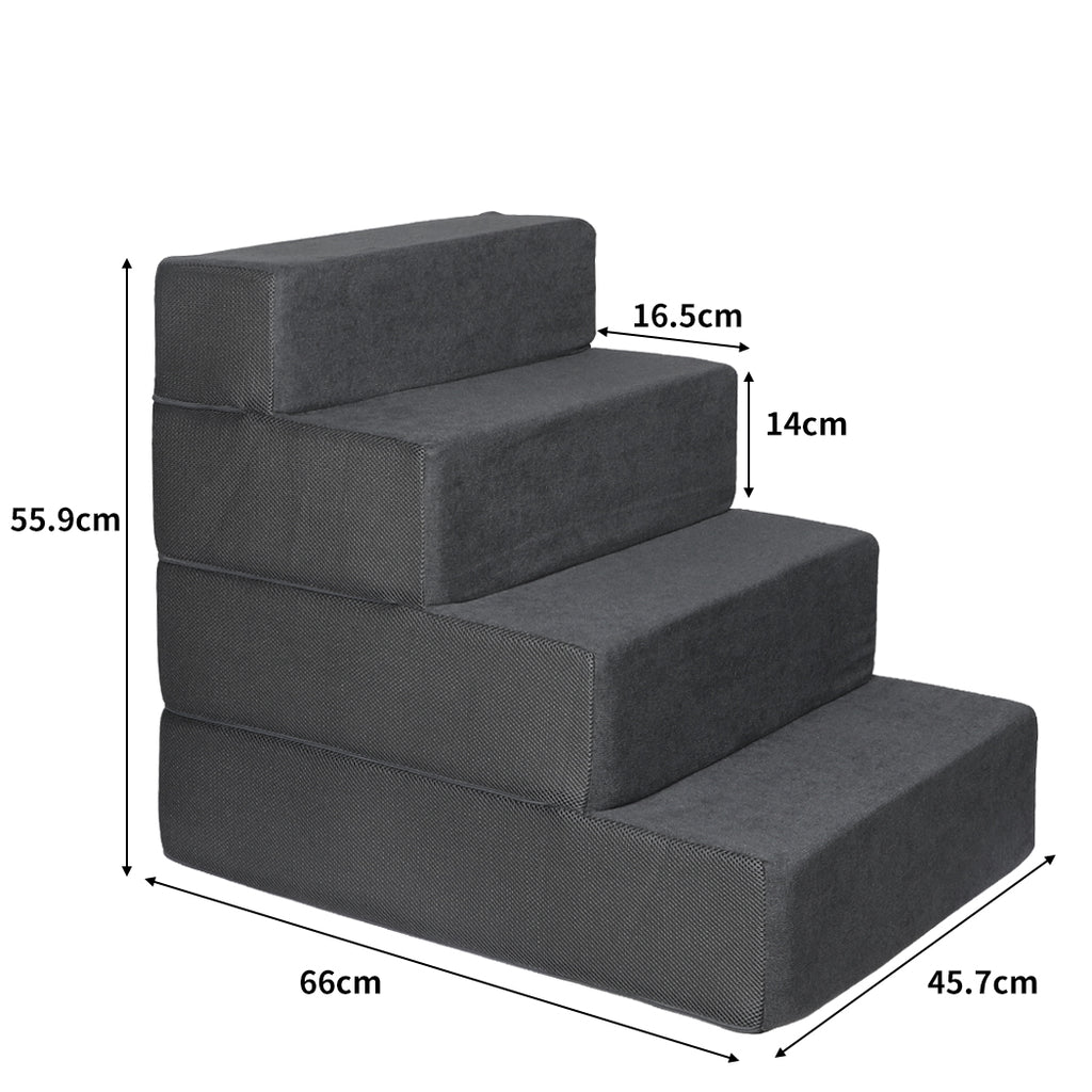 PaWz Dog Stairs Ramp Portable Climbing Kids-1954802526402514946