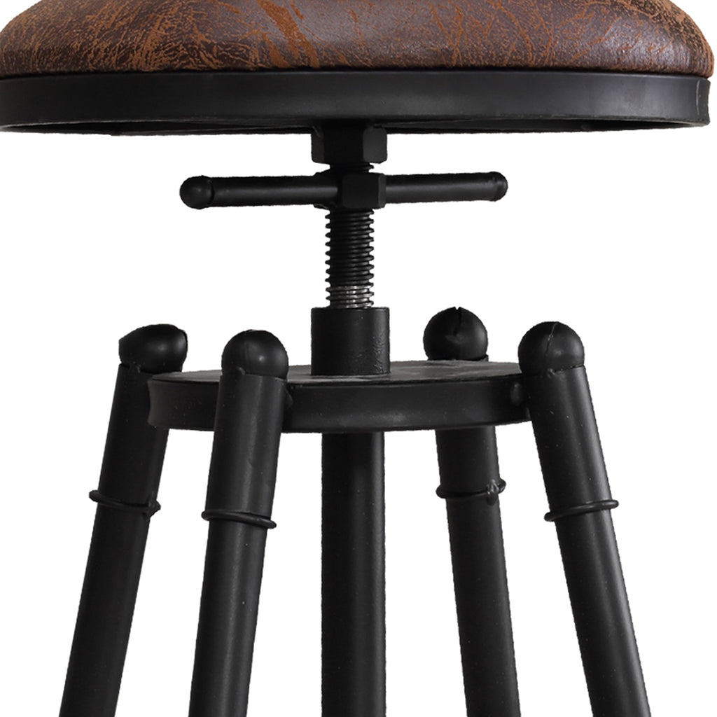 Levede 2x Industrial Bar Stools Kitchen-1954802949054140419