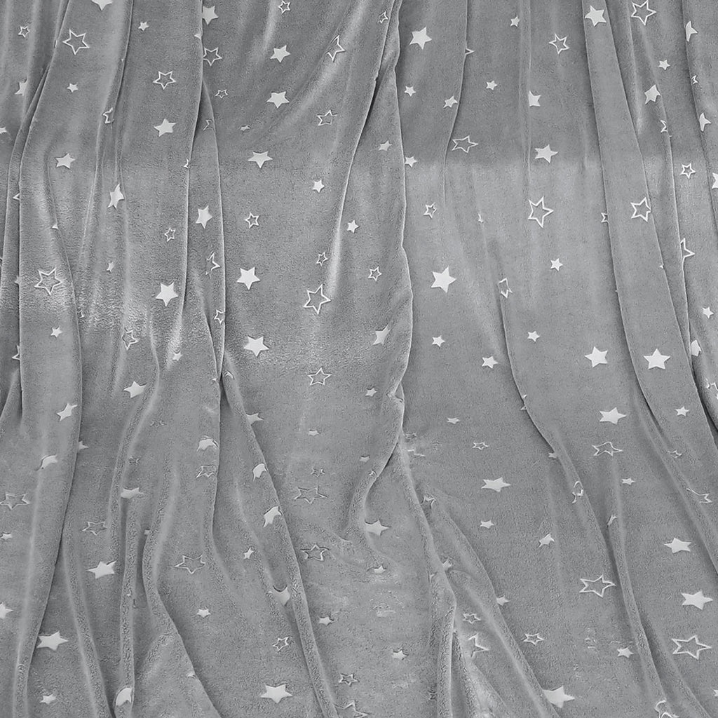 DreamZ 3x3M Large Oversized Blanket Grey Star-1954802942217424899