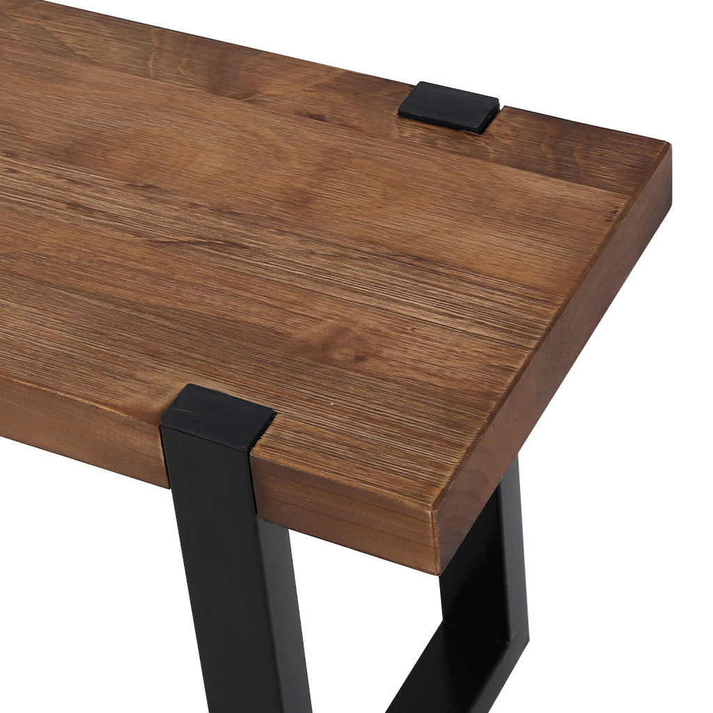 Levede 2x Dining Bench Chairs Wooden 140cm-1954802981601939459
