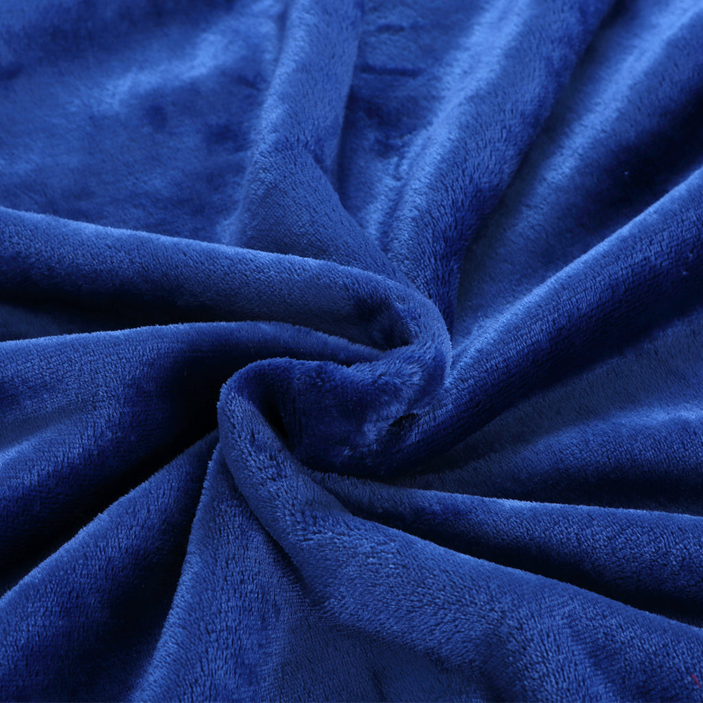 DreamZ Blanket Hoodie Adult Sweatshirt Navy Blue-1954802941210791939