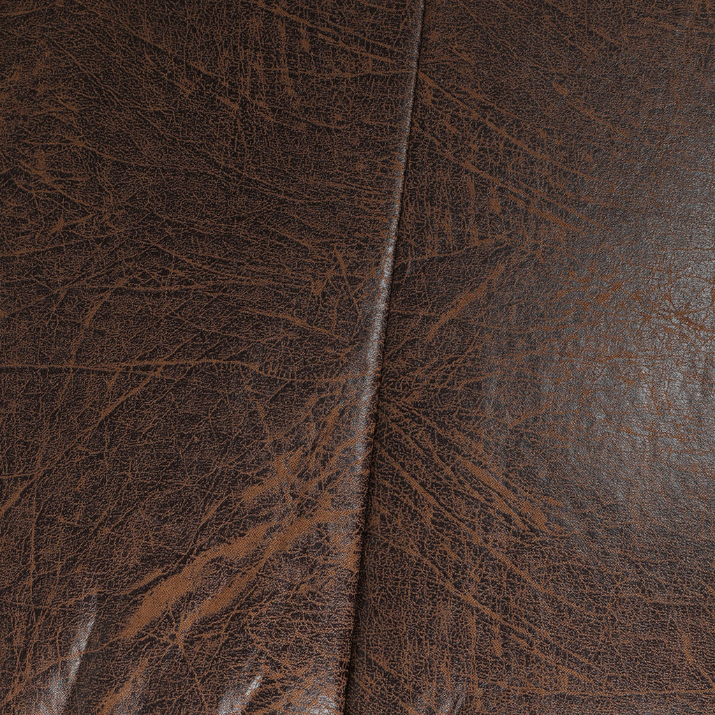 Marlow Bean Bag Chair Cover PU Couch Brown-1966287382361804803