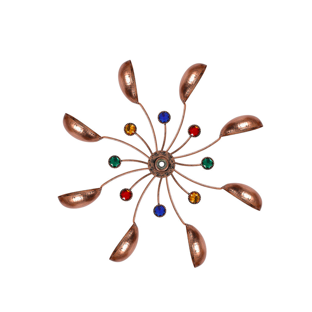 Garden Windmill Solar Light Wind Spinner-1954802331891666946