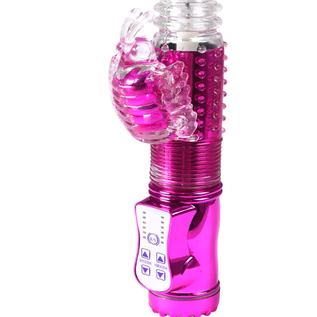 Urway Rabbit Vibrator Dildo G-spot Multispeed Pink-1954802621940371459