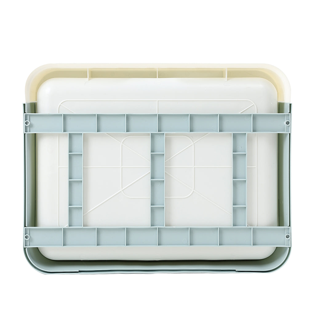 PaWz Foldable Cat Litter Box Tray Enclosed Blue-1954802552847601667