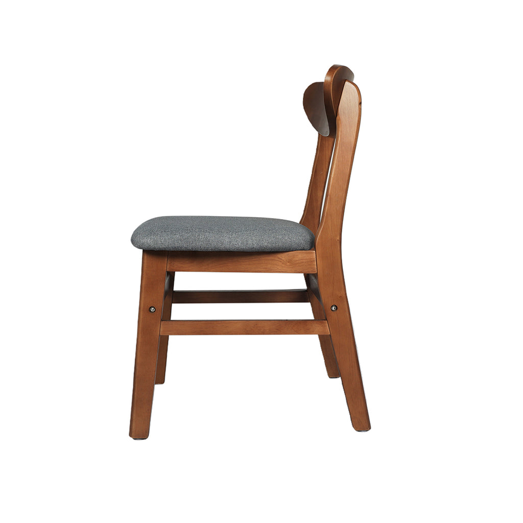 Levede 2xDining Chairs Kitchen Chair Brown 2Pack-1954802985624276995