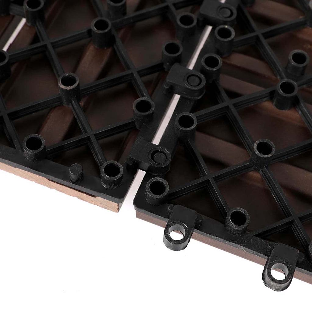 Marlow x10 Floor Tiles Plastic Decking Coffee-1954802596321562628