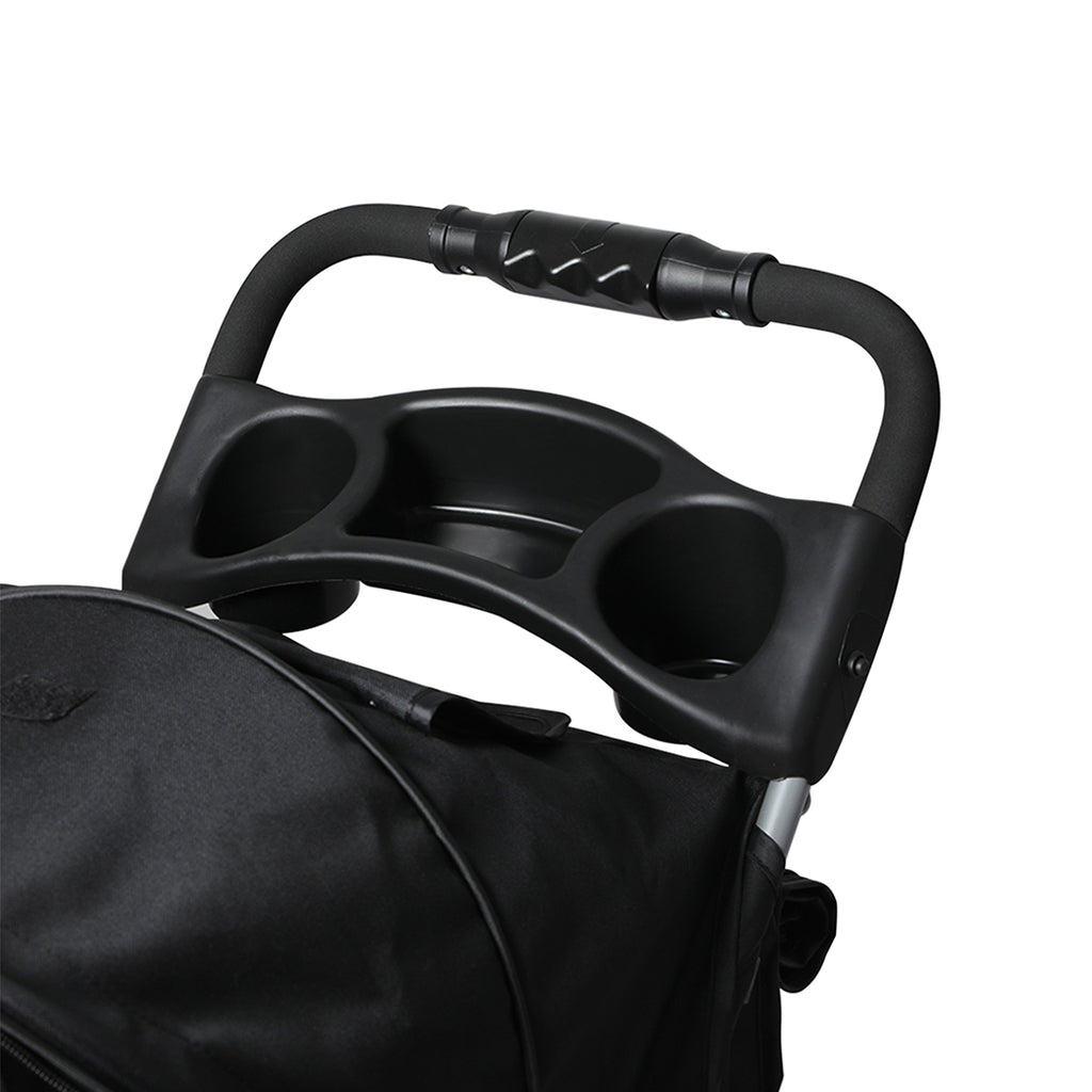 PaWz Large Pet Stroller Dog Cat Carrier Black-1954802605679054852
