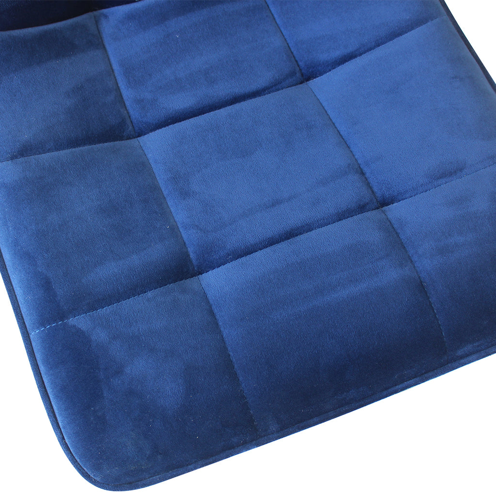 Levede 4x Dining Chairs Kitchen Velvet Blue-1954802984198213636