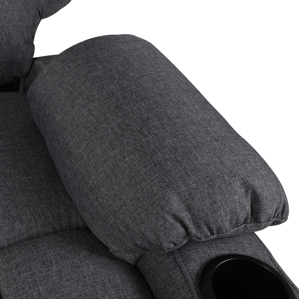 Levede Recliner Chair Electric Lift Grey-1954802888878460932