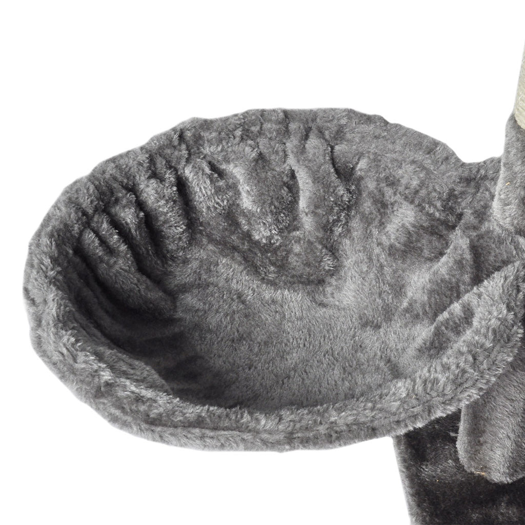 PaWz 130cm Cat Tree Toy Scratching Post Grey-1954802766522224645