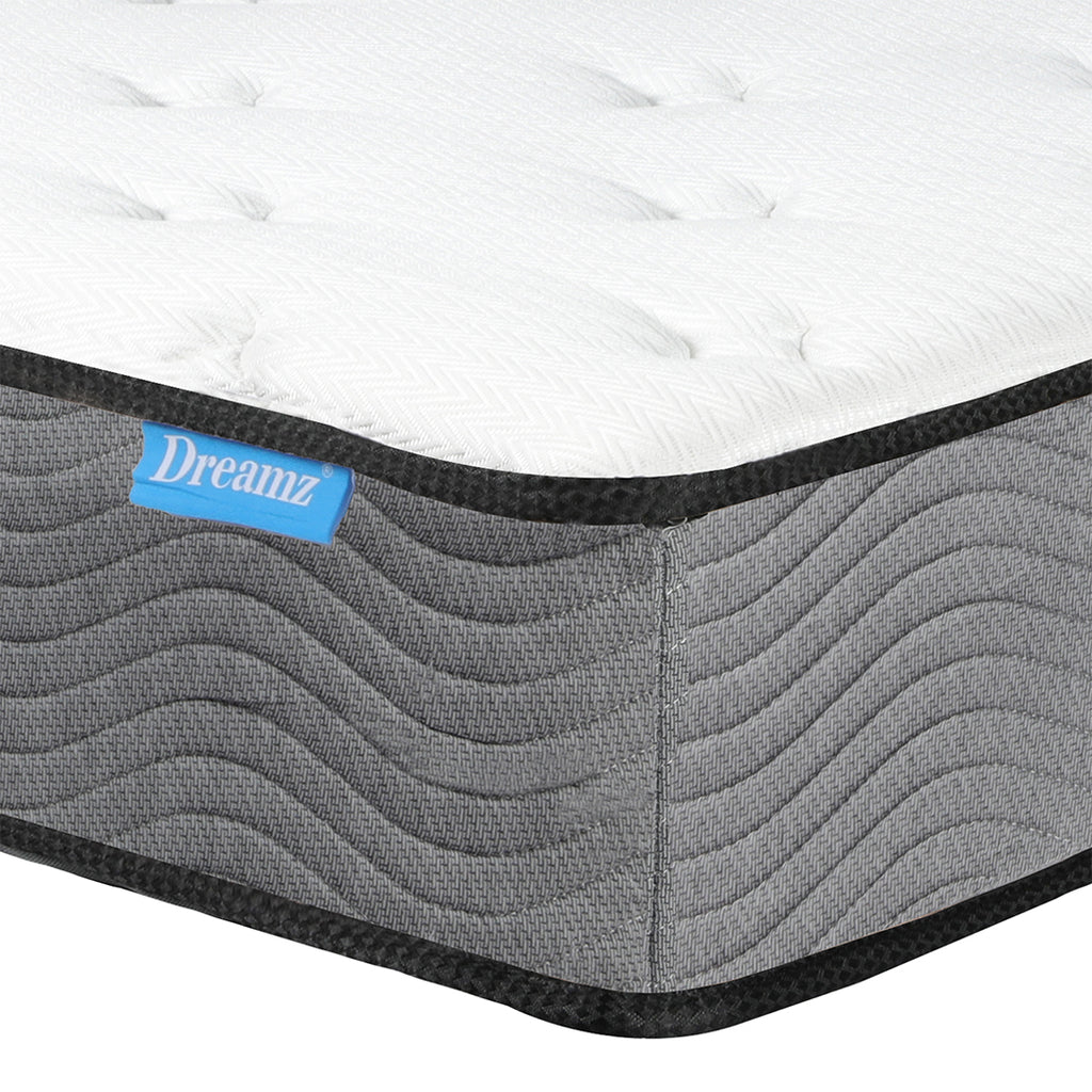 Dreamz Spring Mattress Pocket Bed Top Single-1954802856099975173
