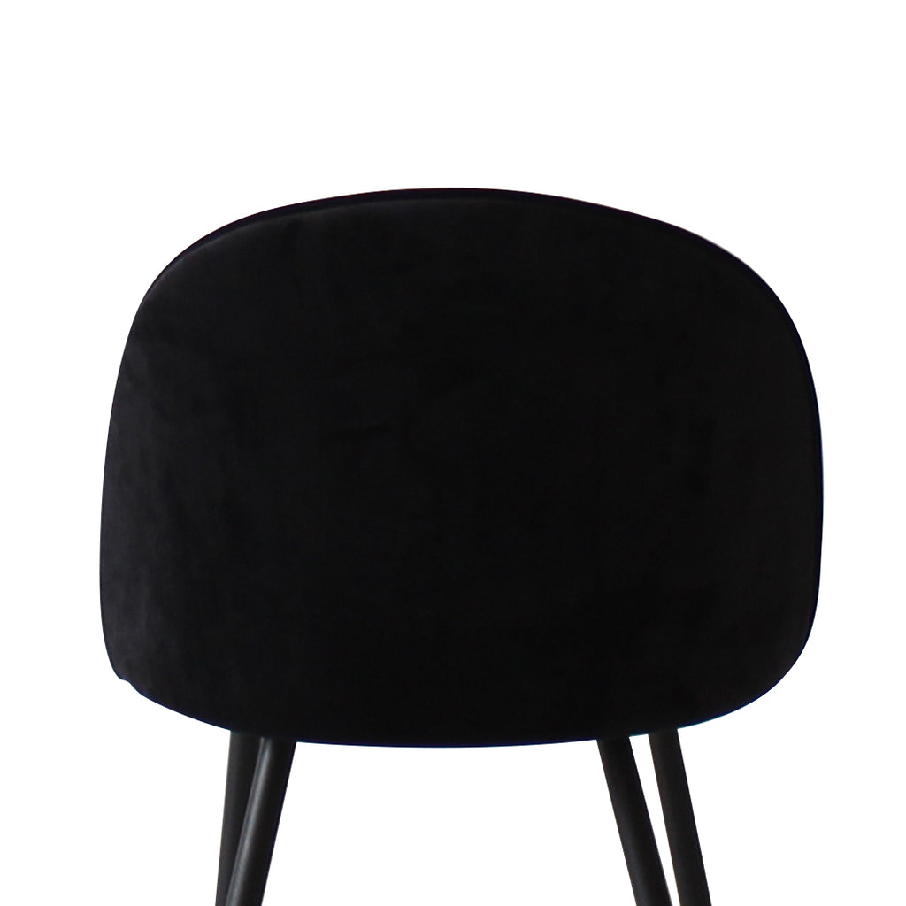 Levede 2x Dining Chairs Kitchen Cafe Black-1954802979055996933