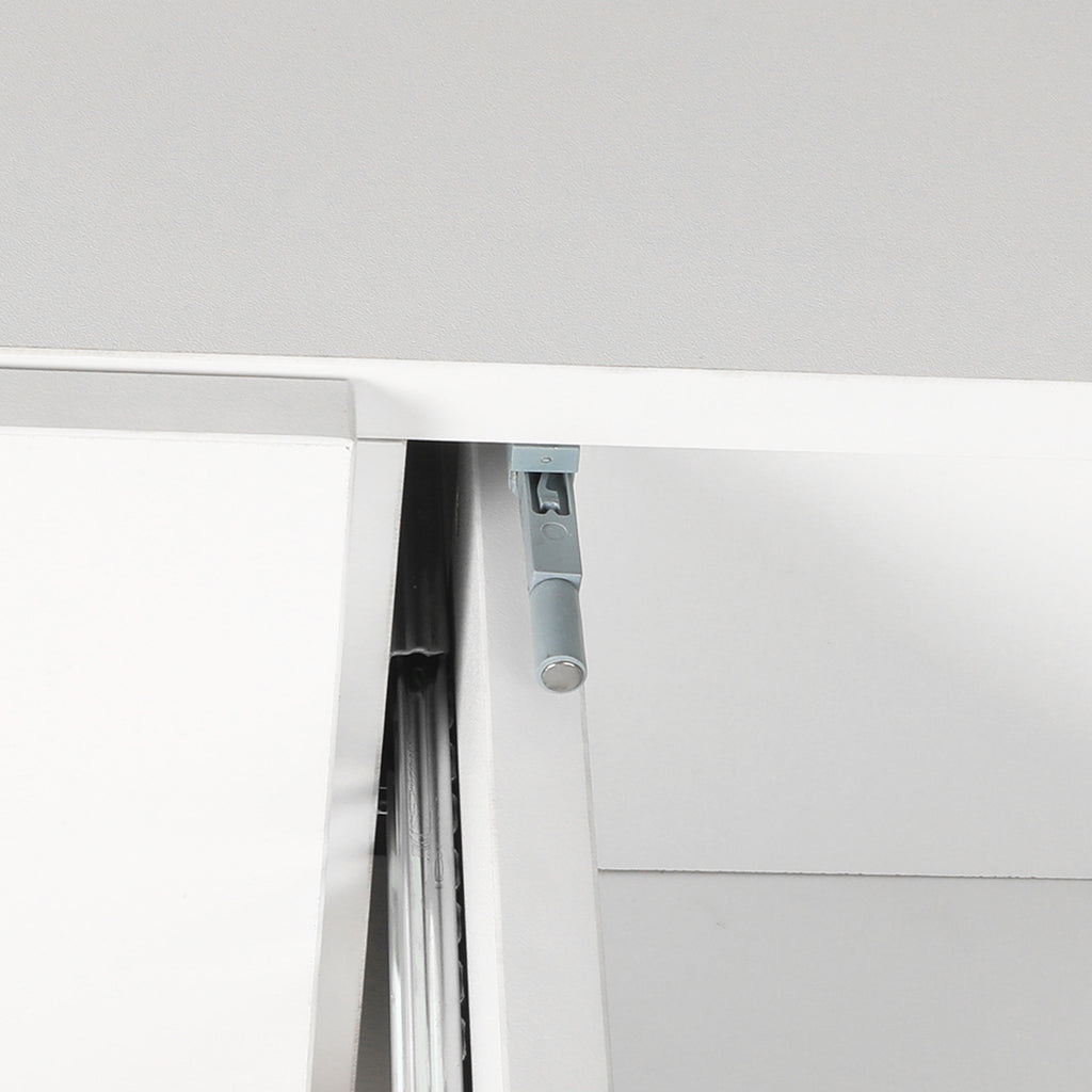 Levede Buffet Sideboard Storage Cabinet White-1954802987947921413