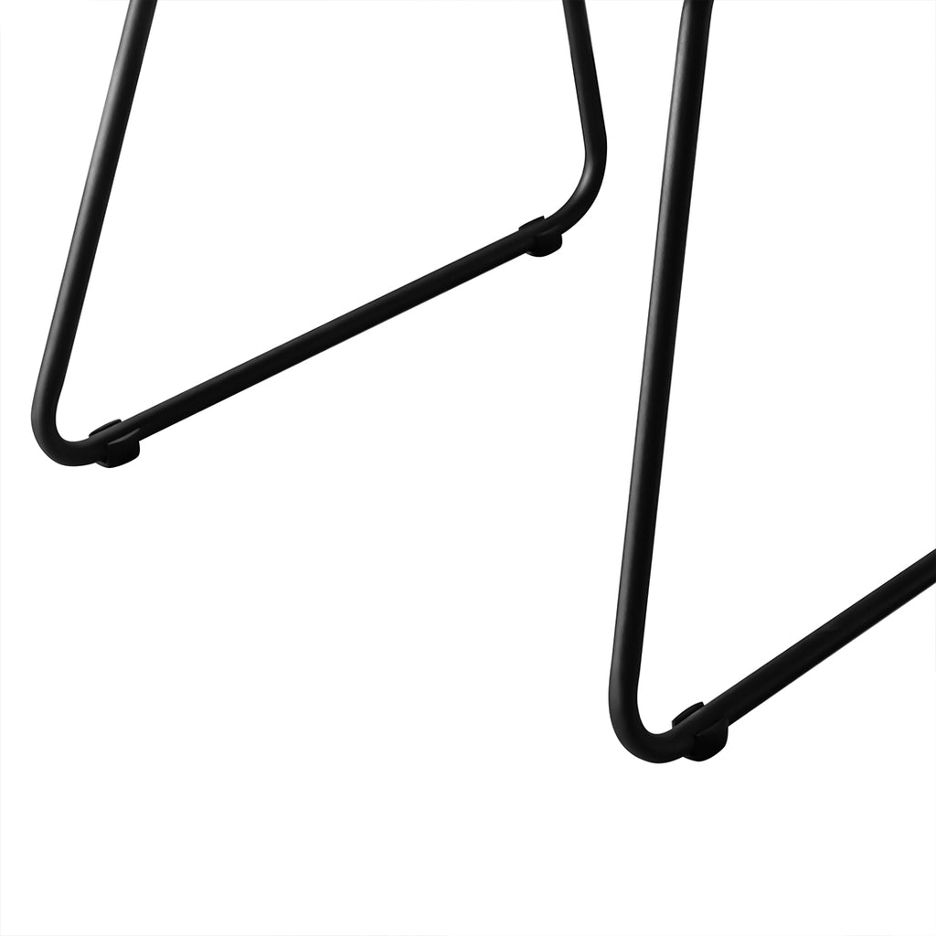 Levede 2x Dining Chairs Kitchen Table Black-1954802996567216133