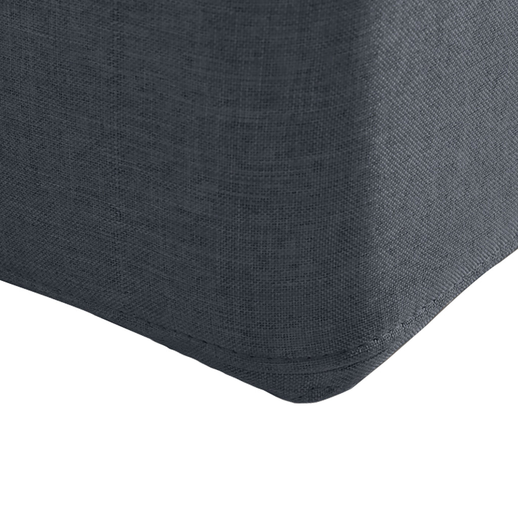 Levede Fabric Bed Frame Queen Tufted Dark Grey-1954802923024289797