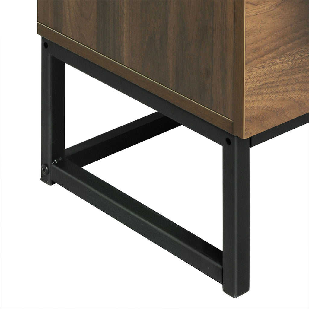 Levede Buffet Sideboard Storage Cabinet Walnut-1954802987746594821