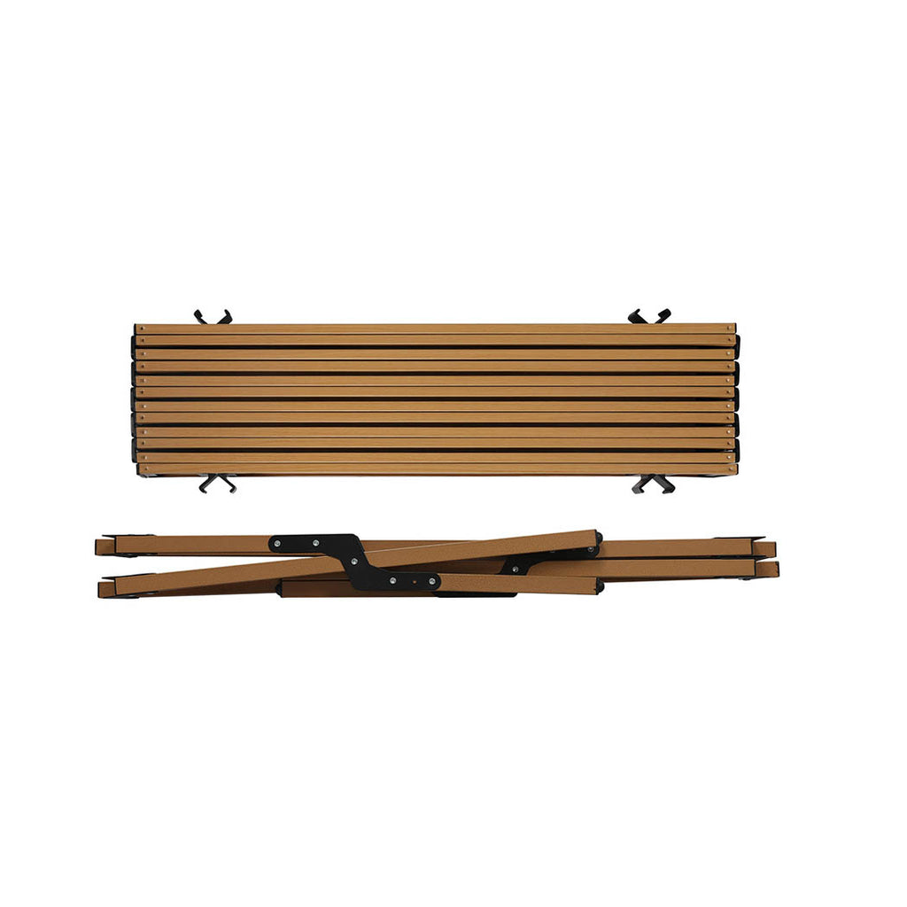 Levede Folding Camping Table Portable Oak-1954802883501363205