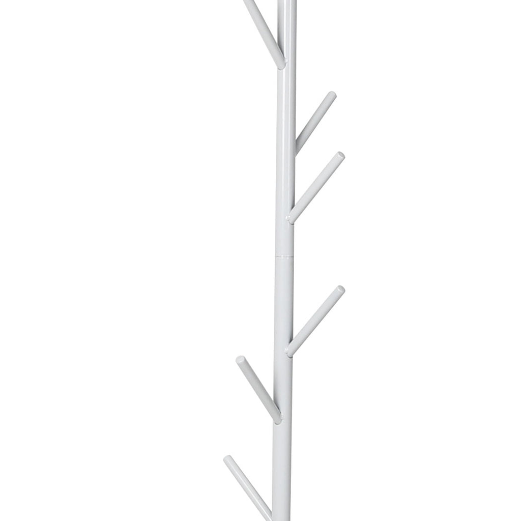 Levede Coat Rack Hat Clothes Stand Hanger White-1954803010232258565