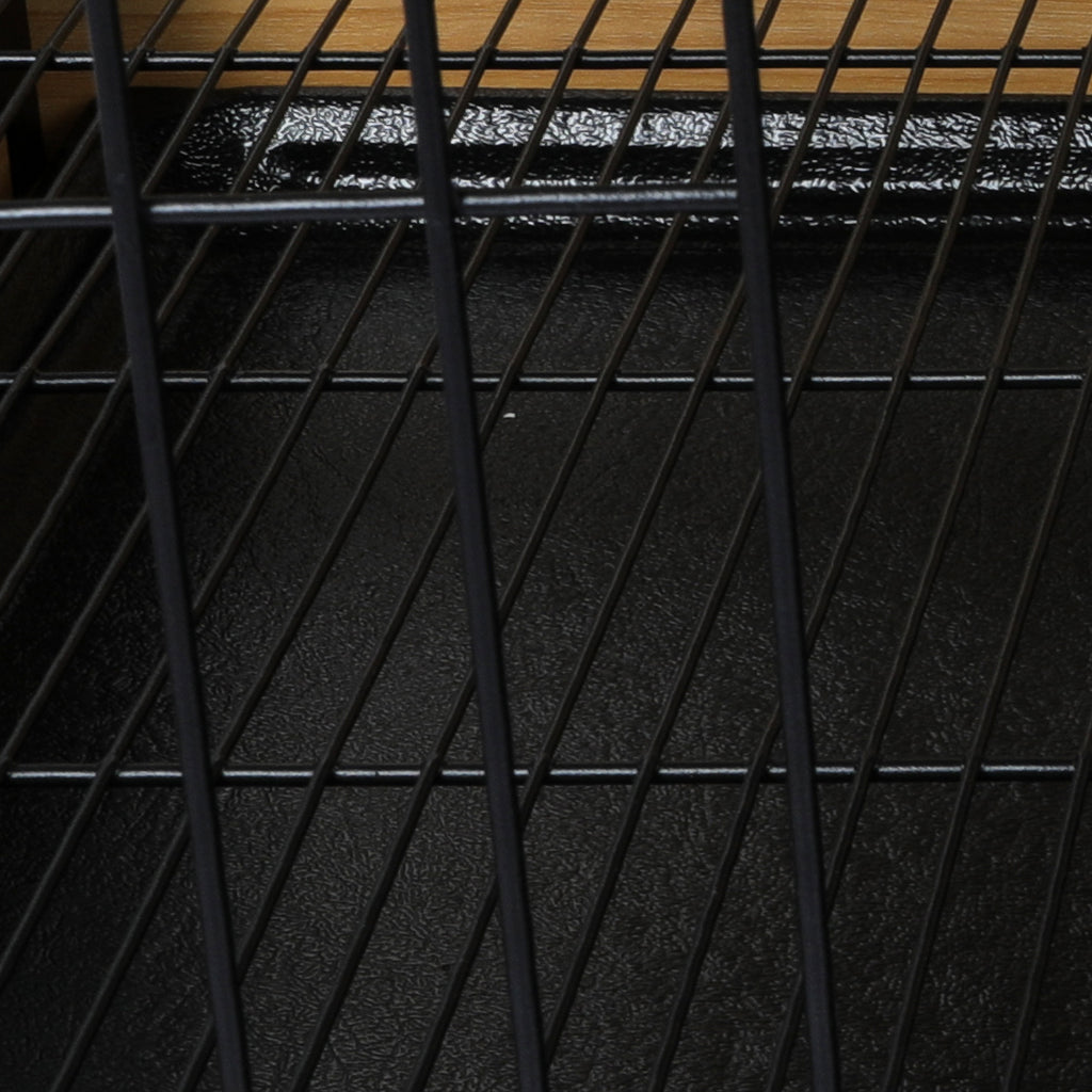 PaWz Wooden Wire Dog Kennel Side End L Large-1954802558304391173