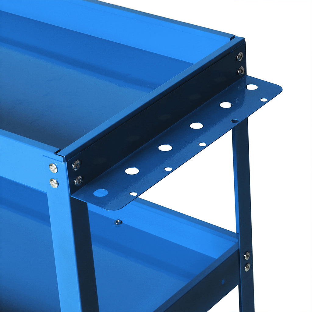 Traderight Tool Cart Trolley Toolbox Blue-1954802742346256389