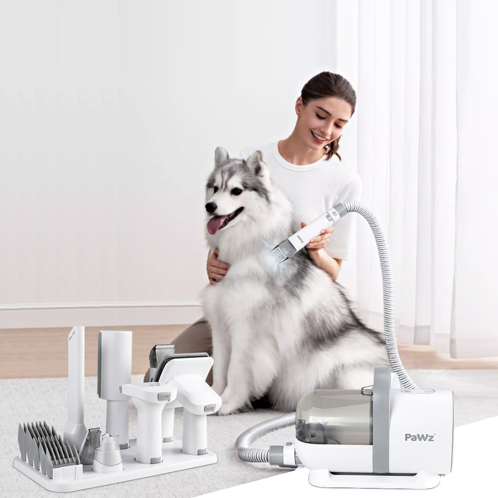 PaWz Pet Grooming Kit Vacuum Hair Dryer Remover-1954802575849164807