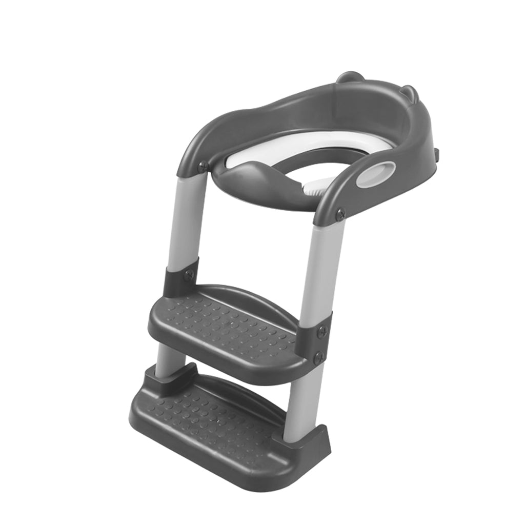 BoPeep Kids Toilet Ladder Grey-1954802788525543424