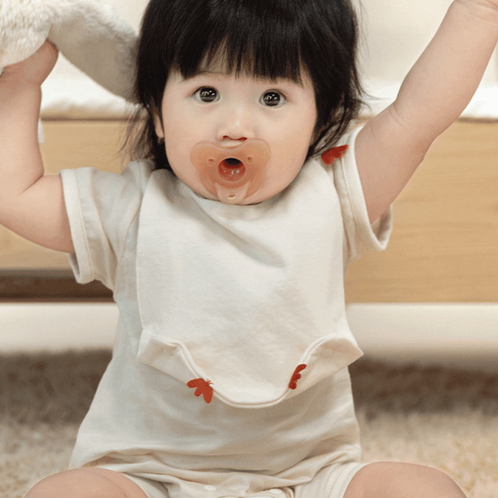 Lazy Goose Baby Cotton Bib-1954803104633458694