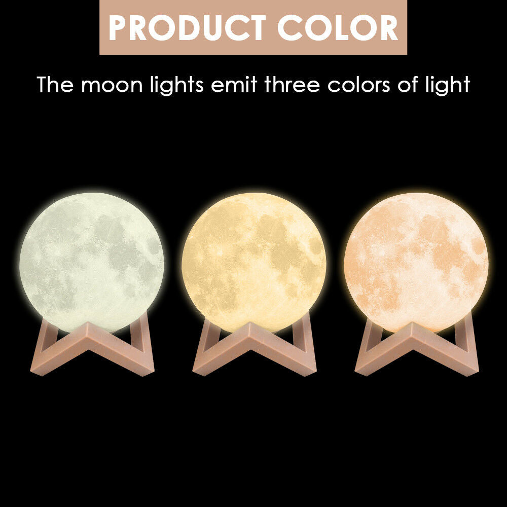 3D Magical Moon Lamp USB LED Night Light Large-1954802821375332357