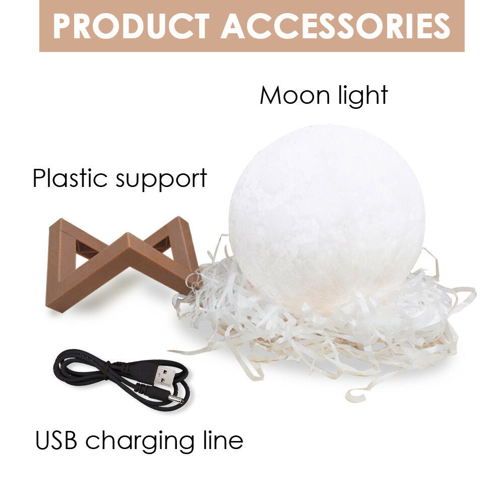 3D Magical Moon Lamp USB LED Night Light Large-1954802821375332353