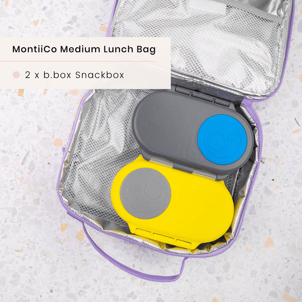 MONTII.CO Medium Insulated Lunch Bag - Petals-1954803121284845572