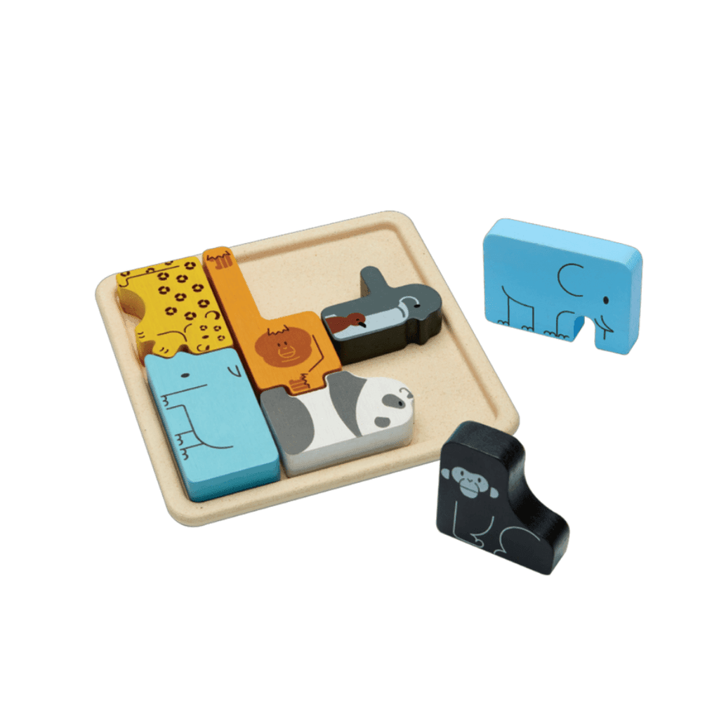 Plan Toys Animal Puzzle Game-1954803130822692864