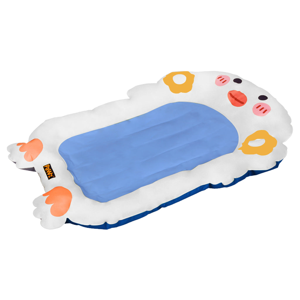 PaWz Pet Cooling Mat Dog Cat Human Size Blue-1954802576377647104