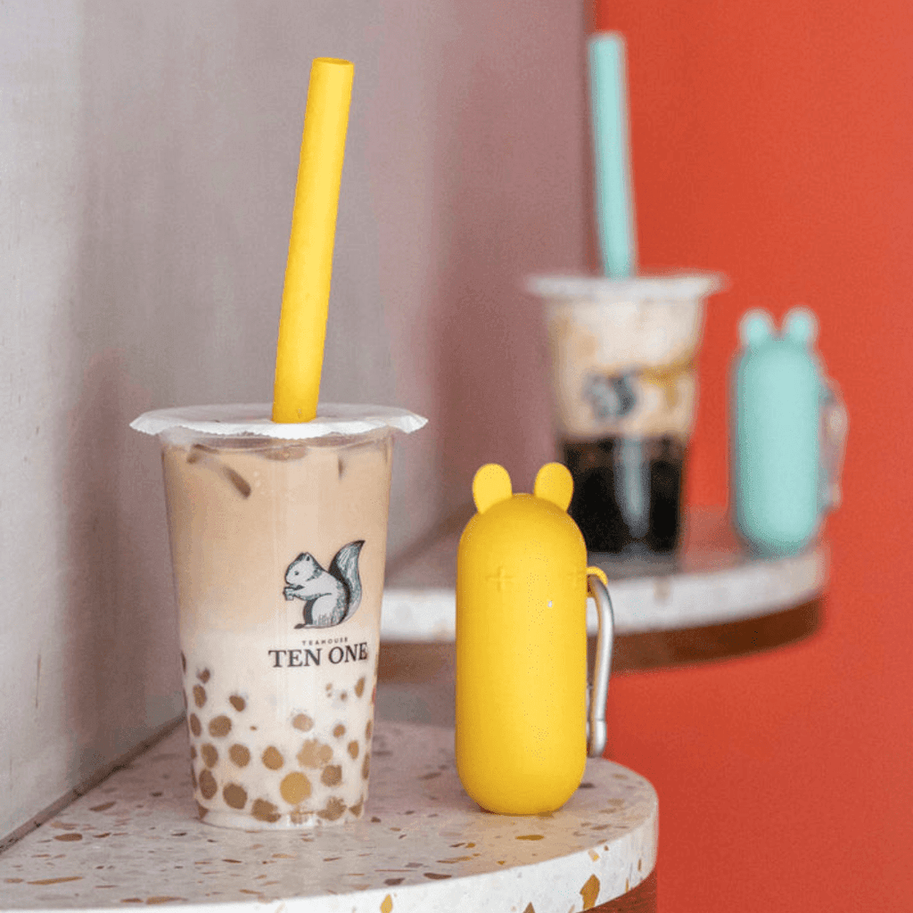 We Might Be Tiny Keepie Bubble Tea Straw Blue Dusk-1954803136002658308