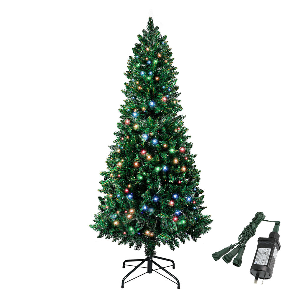 SANTACO Prelit Slim Pencil Christmas Tree 2.1M-1954802397318615040