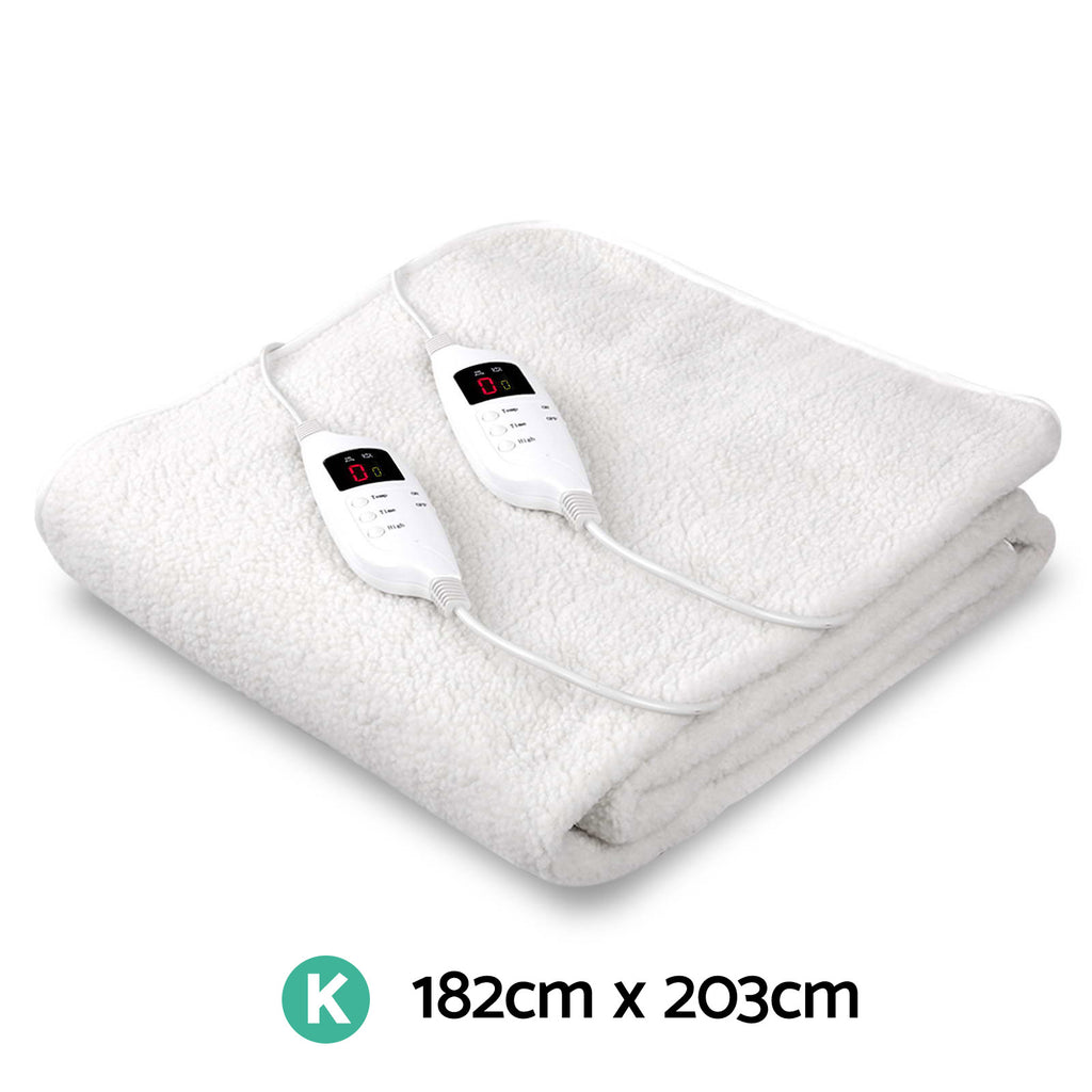 Giselle Electric Blanket Fleecy Underlay King