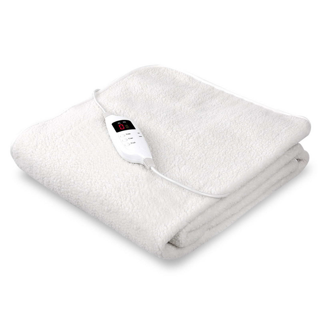 Giselle Bedding Single Size Electric Blanket Fleece