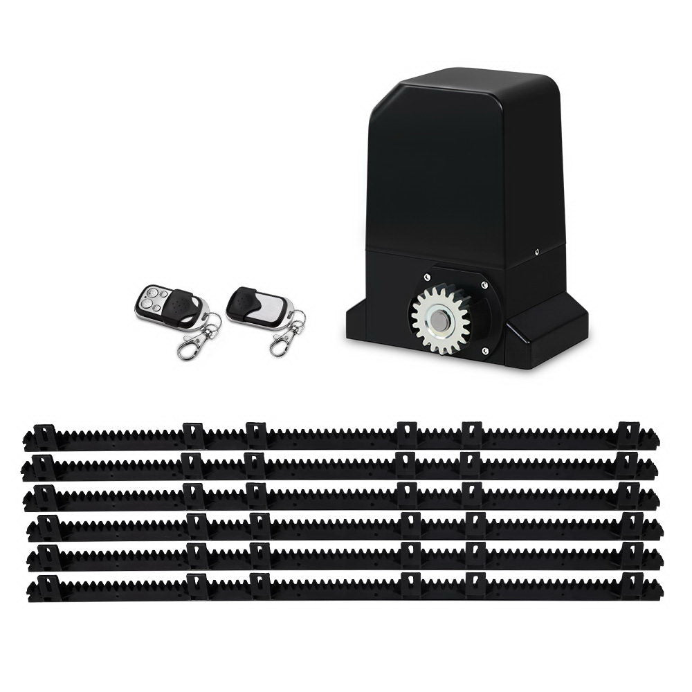 Lockmaster Automatic Sliding Gate Opener Kit 6M 1000KG