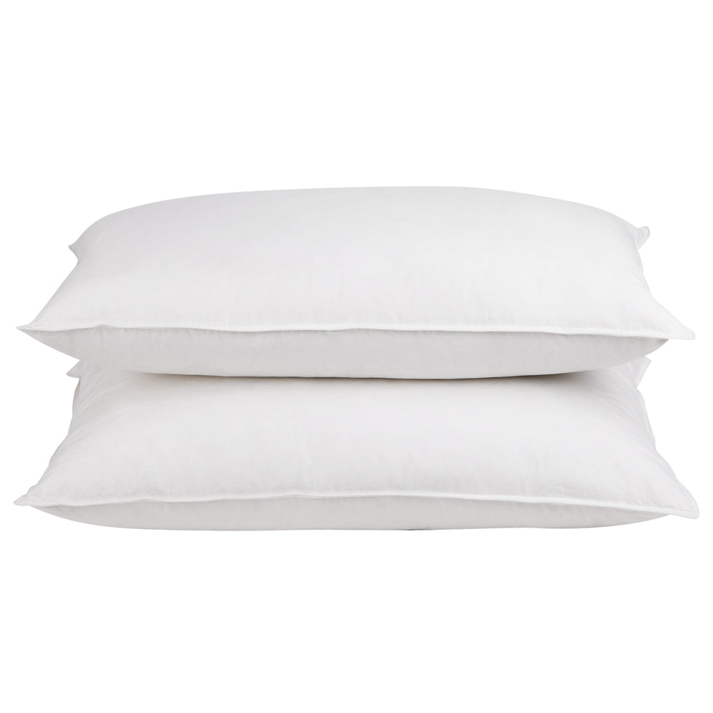 Giselle Bedding Goose Feather Down Pillow Twin Pack