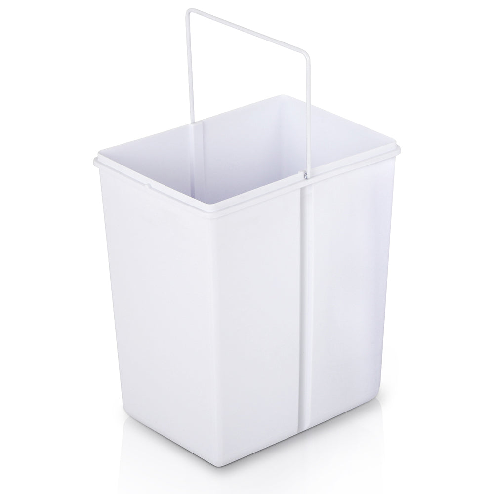 Cefito Pull Out Bin Kitchen Double Basket 2X20L White