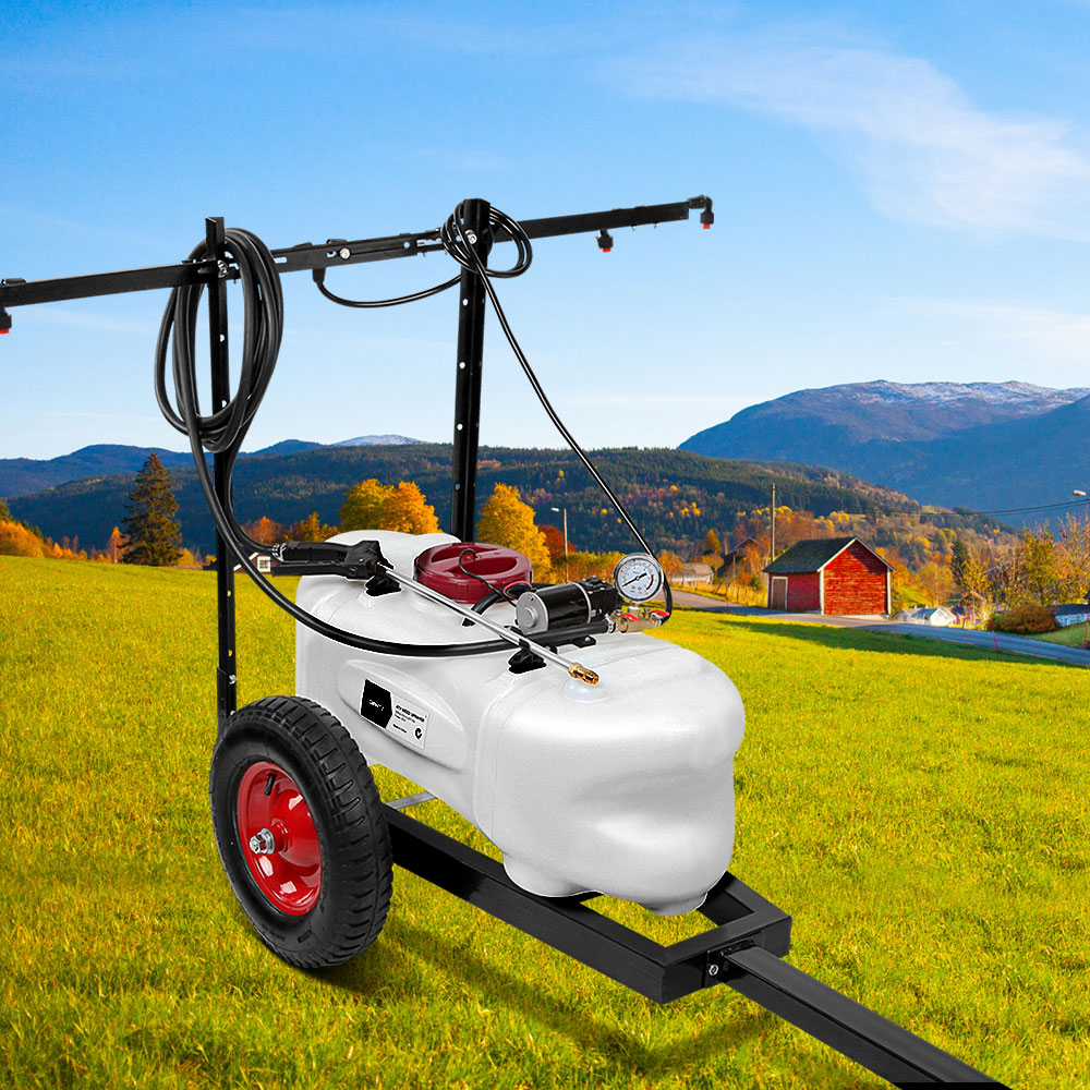 Giantz Weed Sprayer 60L Trailer 1.5M Boom Garden Spray