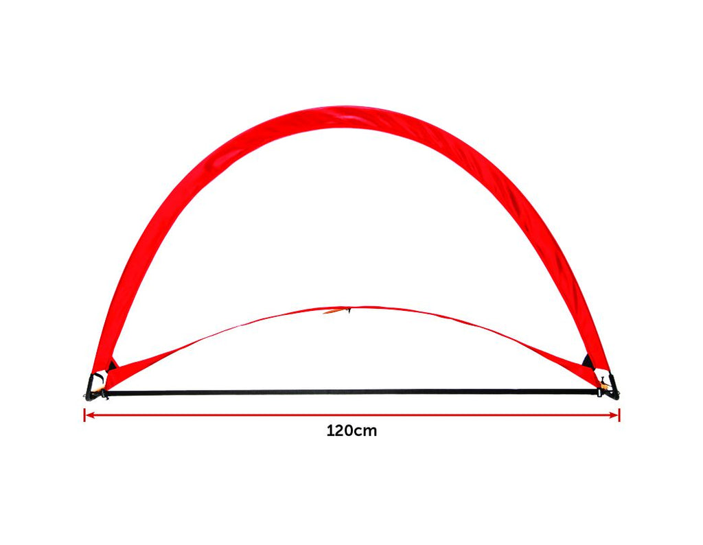 Portable Kids Soccer Goals Set – 2 Pop Up Soccer Goals, Cones, Goal Carry Bag