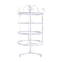 Earring Holder Stand Jewelry Display White-1954802730287632384