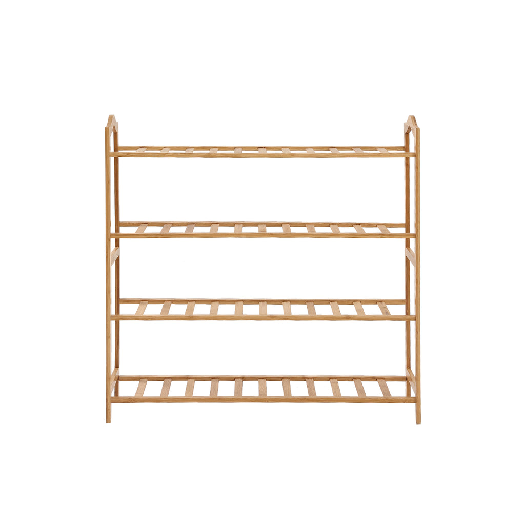 Levede Bamboo Shoe Rack Storage Wooden-1954802688059379713