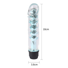 Multi Speed VibratingVibrator Realistic Blue-1954802621390917634