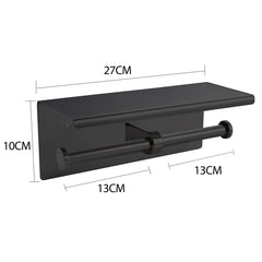 Toilet Paper Holder Double Roll Stainless-1954802402372751362