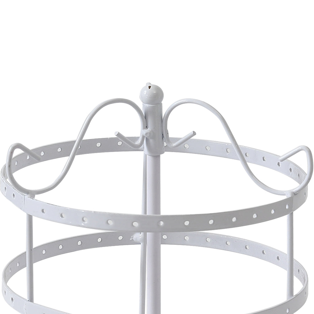 Earring Holder Stand Jewelry Display White-1954802730287632387