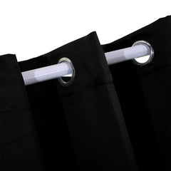2x Blockout Curtains Panels 3 Layers Black-1954802969958551557