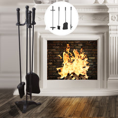 Traderight Fireplace Tool Set 4 PC Fire-1954802730711257095