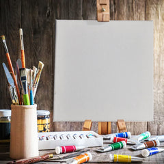 5x Artist Canvas Blank Stretched Canvases-1954802720267440135